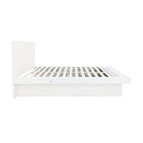 Jessica - Platform Bed with Rail Seating