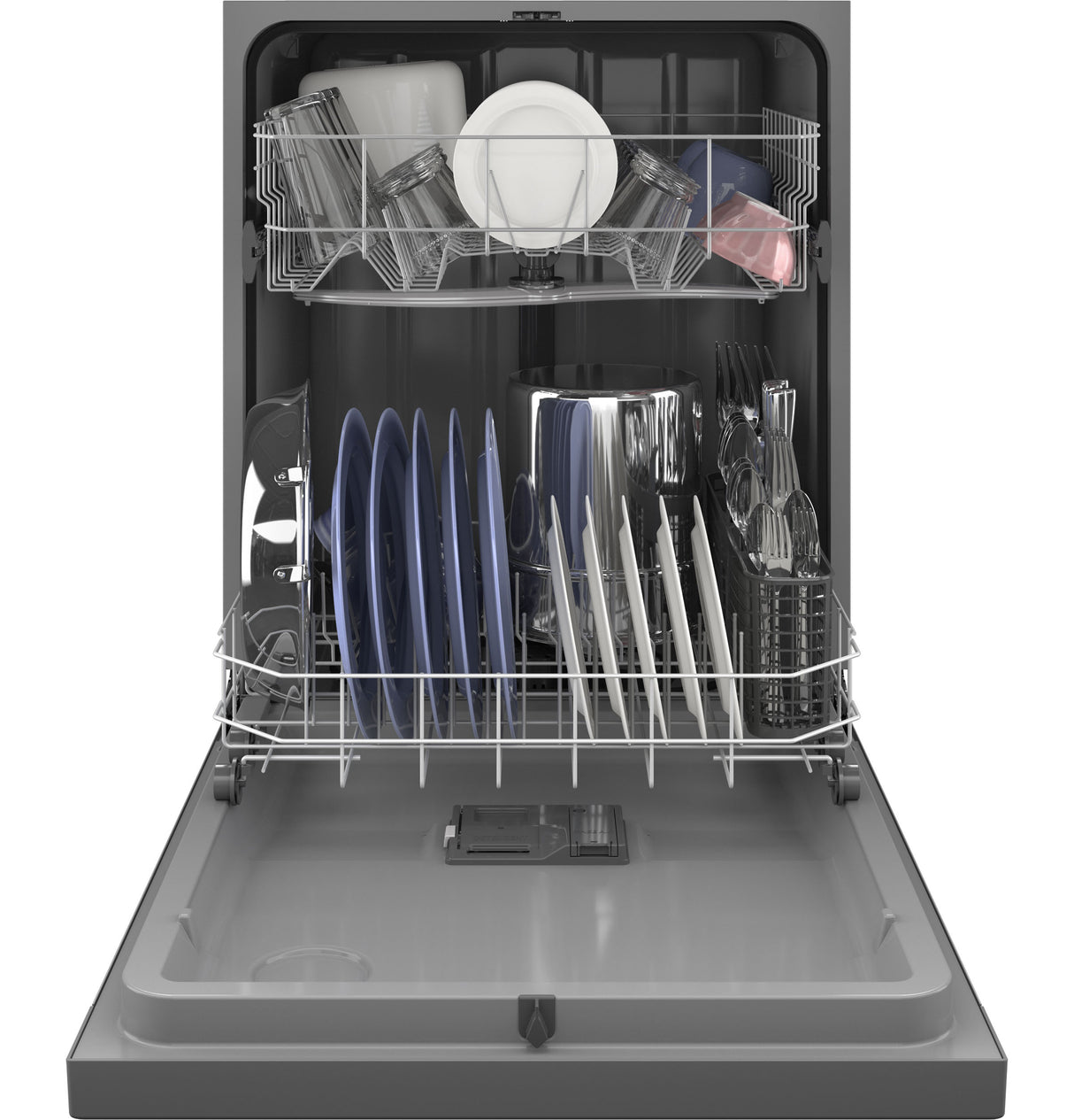 GE(R) Dishwasher with Front Controls - (GDF450PSRSS)