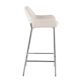 Daniella - Contemporary Fixed Height Bar Stool (Set of 2)