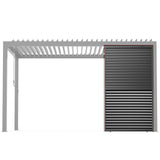 Louver Grille 1 / 3 13Ft Frame & Louvers - Black