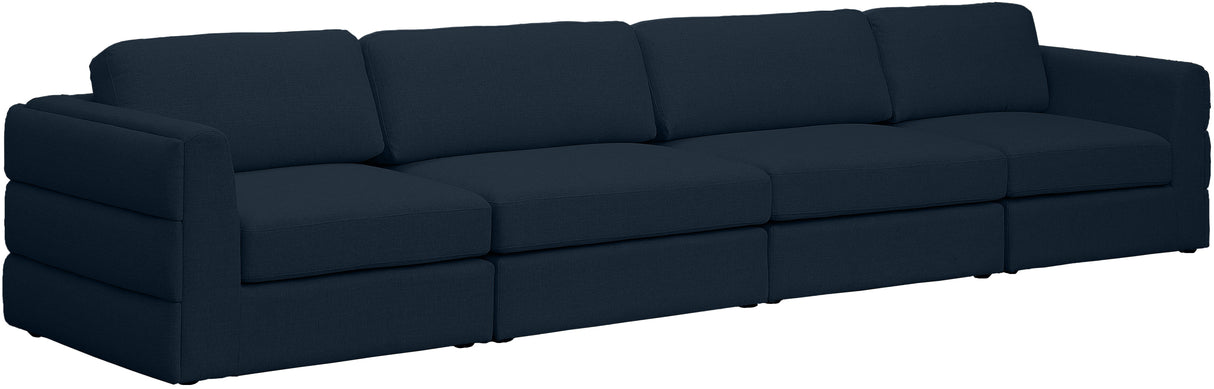 Beckham - Modular Sofa 4 Seats - Navy