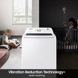 4.4 cu. ft. Top Load Washer with ActiveWave(TM) Agitator and Soft-Close Lid in White - (WA44A3205AW)