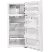 GE(R) ENERGY STAR(R) 17.5 Cu. Ft. Top-Freezer Refrigerator - (GTE18GTNRWW)