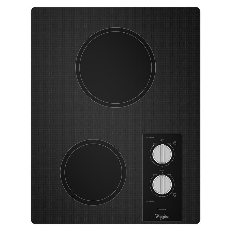 15-inch Electric Cooktop with Easy Wipe Ceramic Glass - (W5CE1522FB)