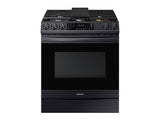 6.0 cu ft. Smart Slide-in Gas Range with Air Fry in Black Stainless Steel - (NX60T8511SG)