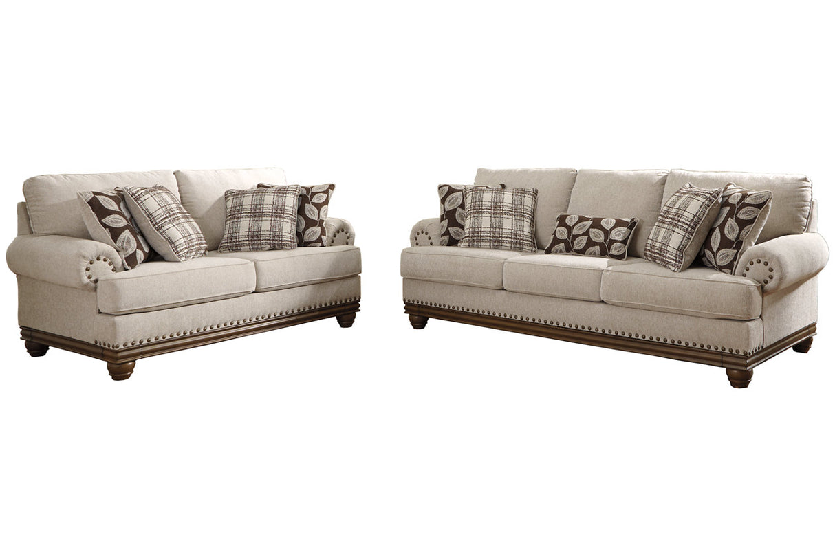 Harleson Sofa and Loveseat - (15104U2)