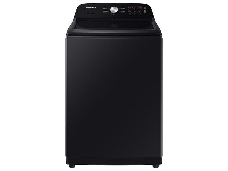 5.0 cu. ft. Large Capacity Top Load Washer with Deep Fill and EZ Access Tub in Brushed Black - (WA50B5100AV)