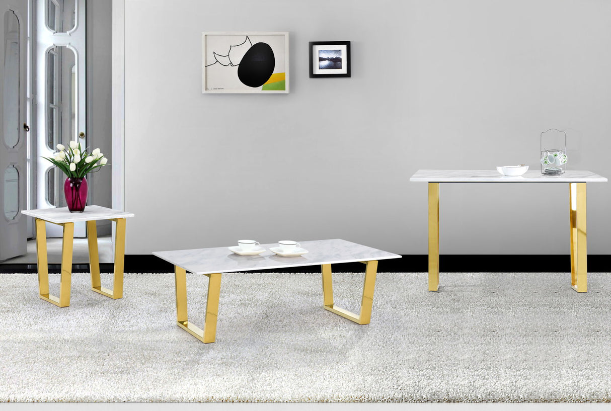 Cameron - Coffee Table - Gold