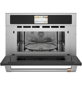 Caf(eback)(TM) 30" Smart Five in One Wall Oven with 240V Advantium(R) Technology - (CSB923P2NS1)