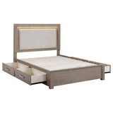 Kenora - LED Storage Bed