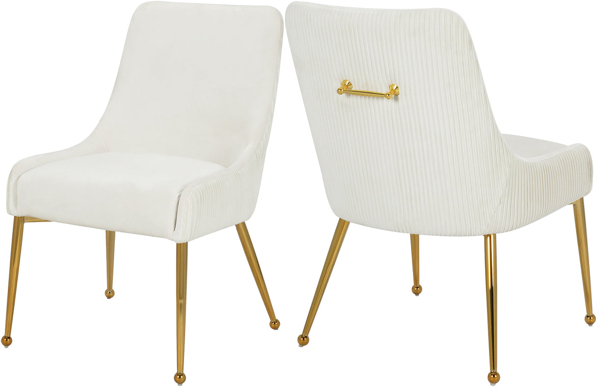 Ace - Dining Chair with Gold Legs (Set of 2)