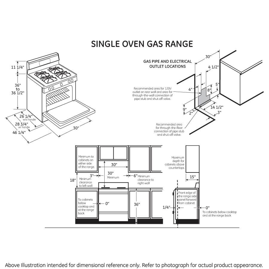 GE(R) 30" Free-Standing Gas Range - (JGB645SEKSS)