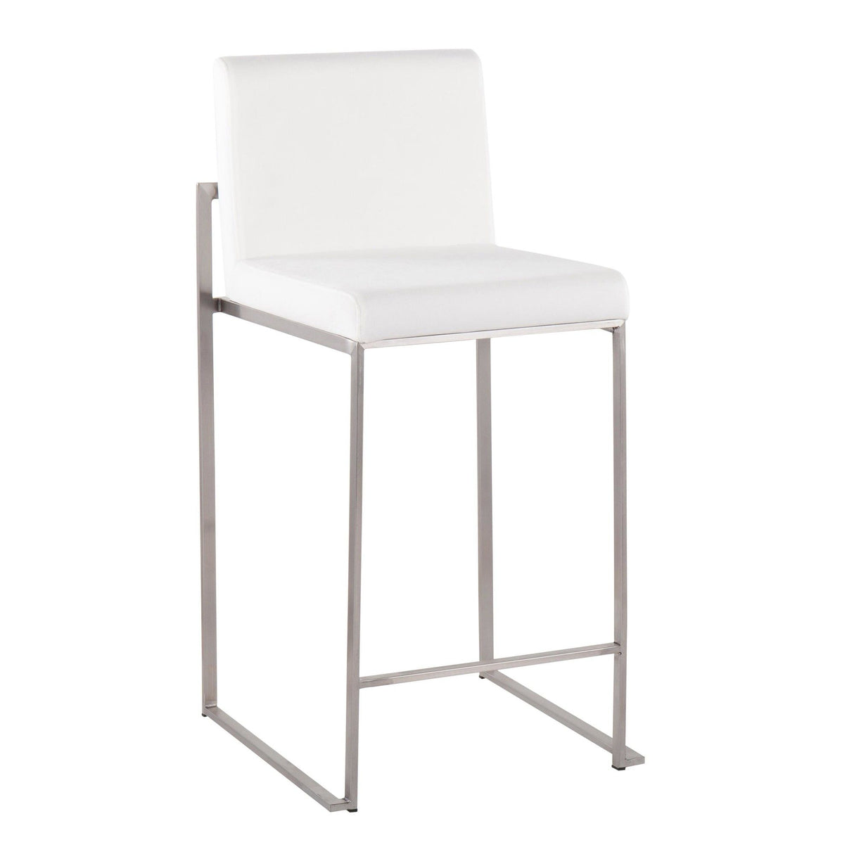 Fuji - High Back Upholstered Counter Stool Set