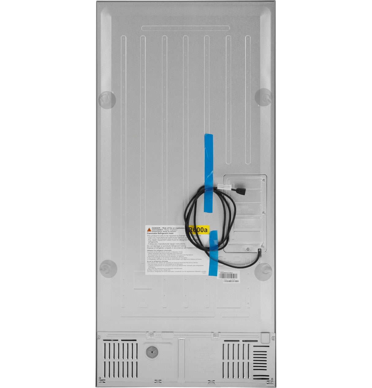 GE(R) ENERGY STAR(R) 17.7 Cu. Ft. Counter-Depth Bottom-Freezer Refrigerator - (GBE17HYRFS)