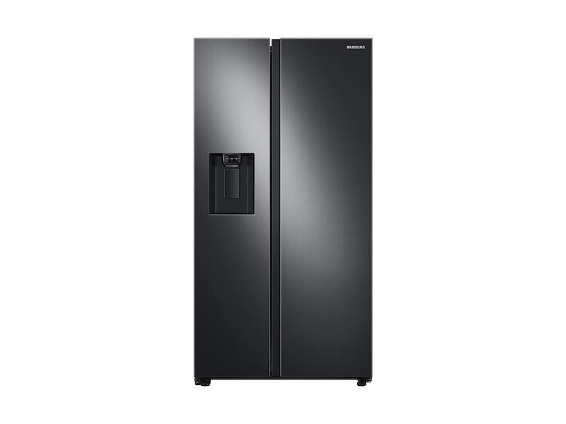 27.4 cu. ft. Large Capacity Side-by-Side Refrigerator in Black Stainless Steel - (RS27T5200SG)