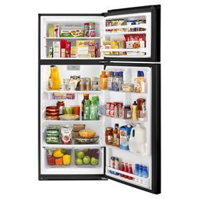 28" Wide Refrigerator Compatible With The EZ Connect Icemaker Kit – 18 Cubic Feet - Black