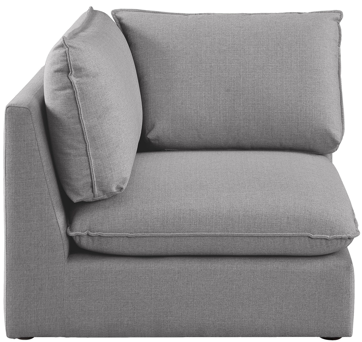 Mackenzie - Corner Chair - Gray