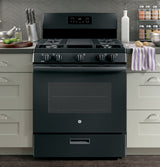 GE(R) 30" Free-Standing Gas Range - (JGBS66DEKBB)