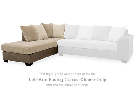 Keskin Left-arm Facing Corner Chaise - (1840316)