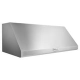 48'' 585 Or 1170 CFM Motor Class Commercial-Style Wall-Mount Canopy Range Hood - Pearl Silver