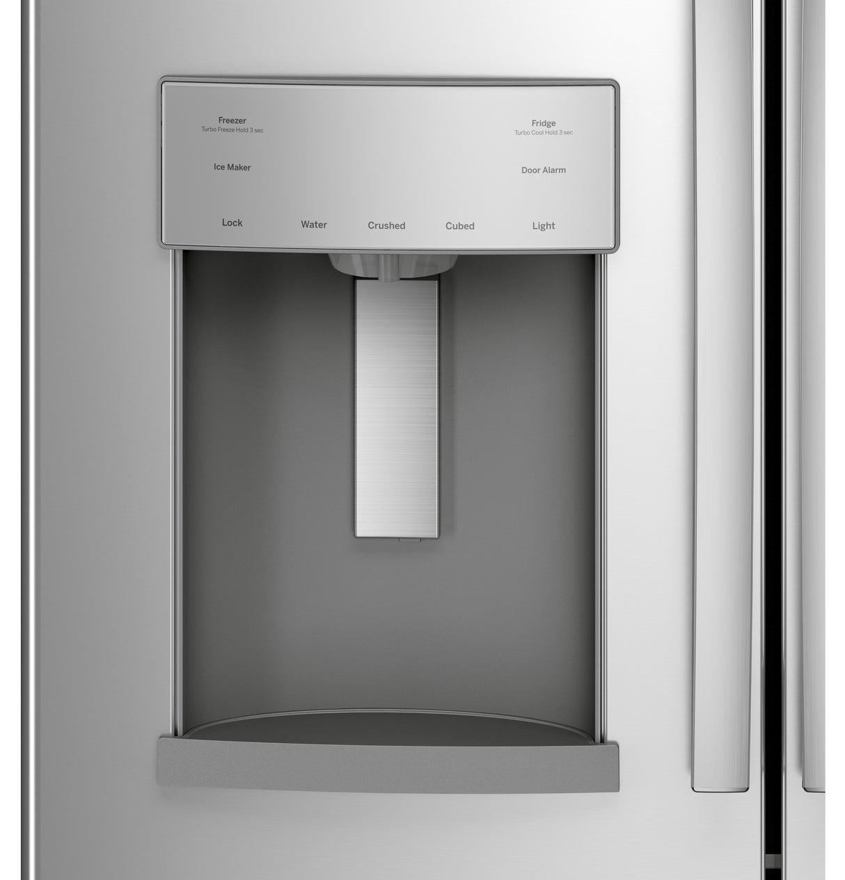 GE(R) ENERGY STAR(R) 27.7 Cu. Ft. Fingerprint Resistant French-Door Refrigerator - (GFE28GYNFS)