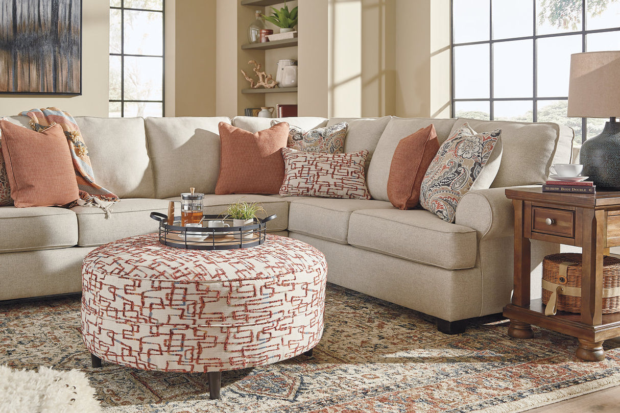 Amici 3-piece Sectional With Ottoman - (19202U1)