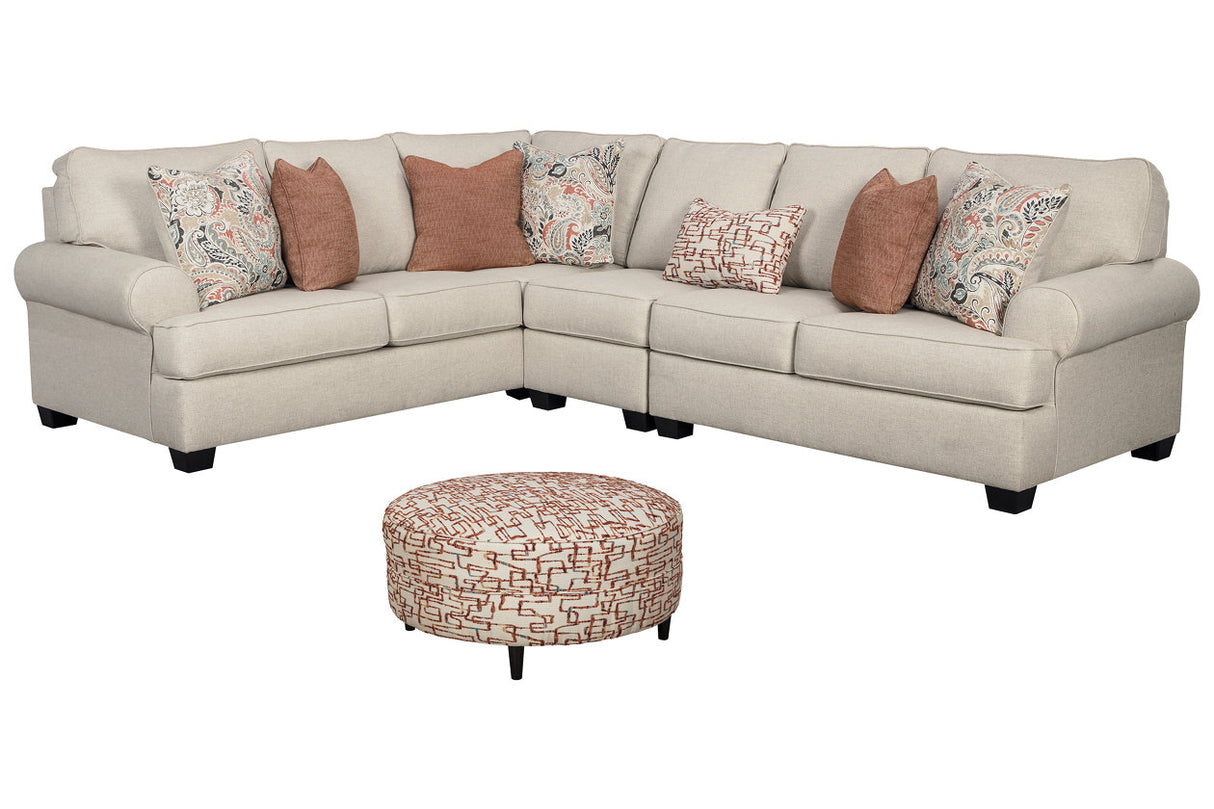 Amici 3-piece Sectional With Ottoman - (19202U1)