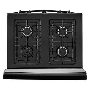 Amana 30" Gas Range With Easy-Clean Glass Door - Stainless Steel