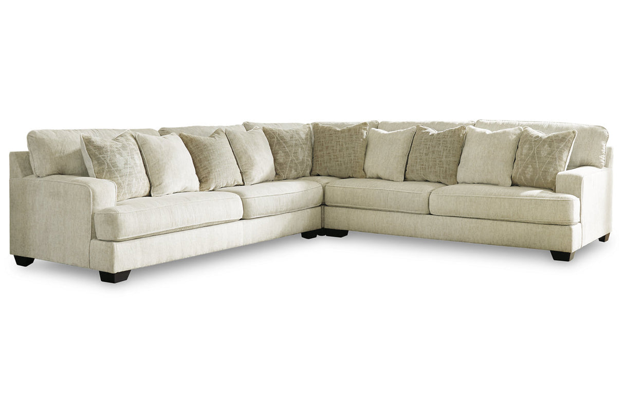 Rawcliffe 3-piece Sectional With Ottoman - (19604U2)