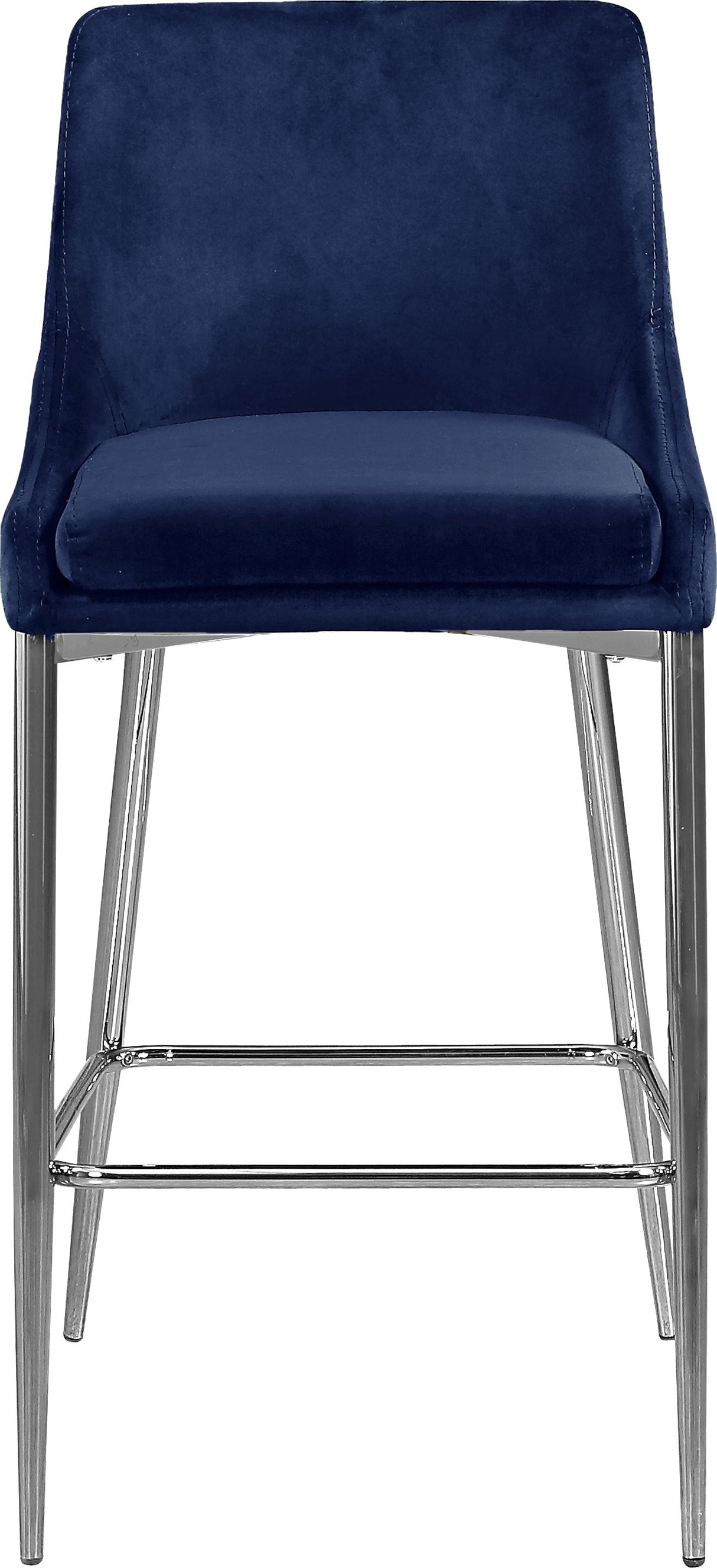 Karina - Stool with Chrome Legs (Set of 2)