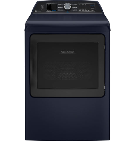 GE Profile(TM) ENERGY STAR(R) 7.3 cu. ft. Capacity Smart Electric Dryer with Fabric Refresh - (PTD90EBPTRS)