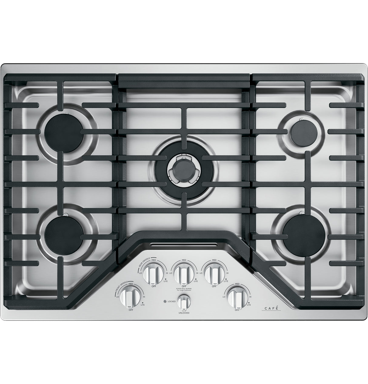 Caf(eback)(TM) 30" Gas Cooktop - (CGP95302MS1)