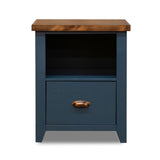 Nantucket - Drawer File - Blue Denim, Whiskey