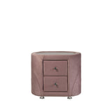 Salonia - Nightstand - Pink Velvet