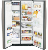 GE(R) 25.3 Cu. Ft. Side-By-Side Refrigerator - (GSS25GMPES)