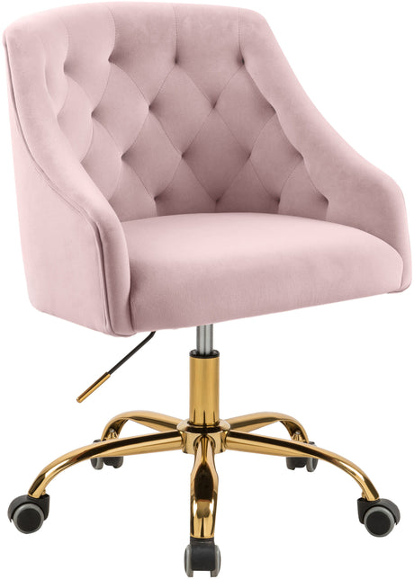 Arden - Office Chair with Gold Legs