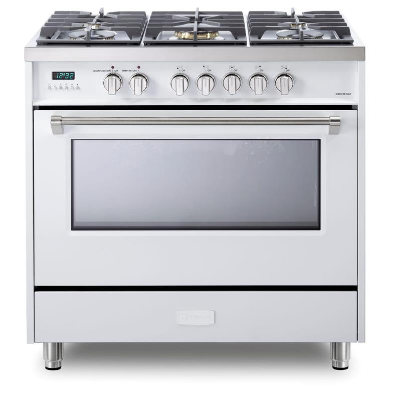 Designer 36" Dual Fuel Single Oven Range - White - (VDFSGE365W)