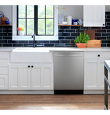 GE(R) ENERGY STAR(R) Top Control with Plastic Interior Dishwasher with Sanitize Cycle & Dry Boost - (GDT535PYVFS)