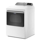 Smart Top Load Electric Dryer With Extra Power Button - 7.4 Cubic Feet - White