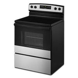 30" Amana Electric Range With Extra-Large Oven Window - Stainless Steel