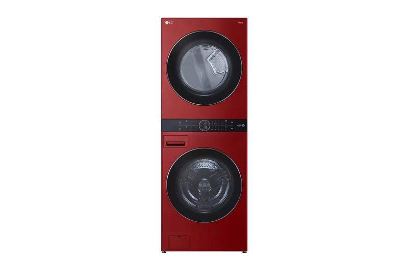 Single Unit Front Load LG WashTower(TM) with Center Control(TM) 4.5 cu. ft. Washer and 7.4 cu. ft. Electric Dryer. - (WKEX200HRA)