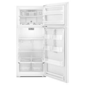 28" Wide Refrigerator Compatible With The EZ Connect Icemaker Kit – 18 Cubic Feet - White