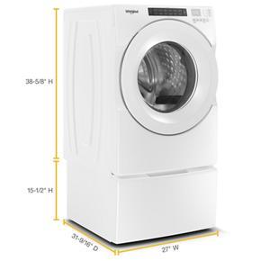 4.3 Cubic Feet Closet-Depth Front Load Washer With Intuitive Controls