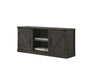 Salma - 58" Wide TV Stand With 2 Open Shelves And 2 Cabinets