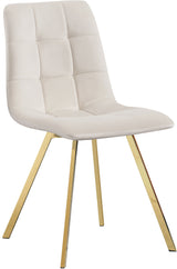 Annie - Dining Chair with Gold Legs (Set of 2)