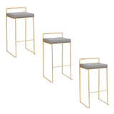 Fuji - Stackable Barstool Set