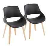 Fabrico - Chair (Set of 2) - Natural Legs