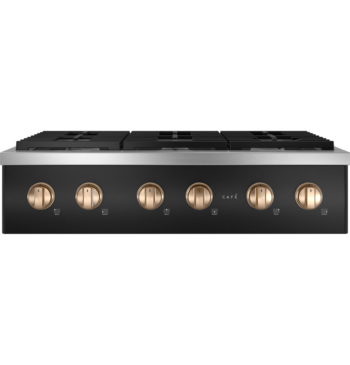 Caf(eback)(TM) 36" Commercial-Style Gas Rangetop with 6 Burners (Natural Gas) - (CGU366P3TD1)