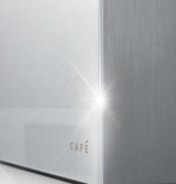 Caf(eback)(TM) ENERGY STAR(R) 27.8 Cu. Ft. Smart 4-Door French-Door Refrigerator in Platinum Glass - (CVE28DM5NS5)