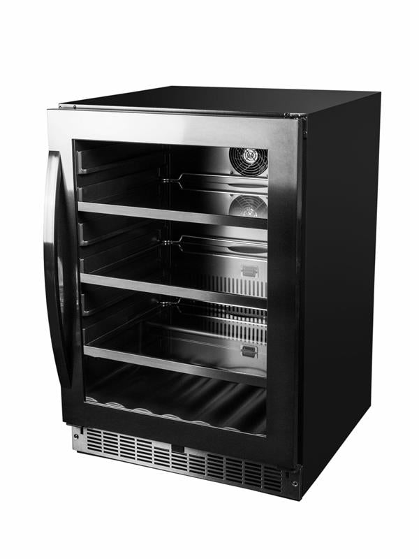 Silhouette 5.6 Cu. Ft. Built-in Beverage Center In Stainless Steel - (SSBC056D3BS)